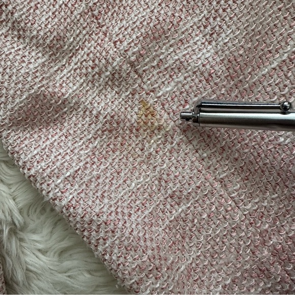 St. John Blazer Knit Jacket Wool Blend 3/4 Sleeves Sz 14 - Picture 12 of 12